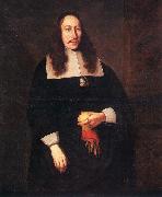 unknow artist Portrait in oil from the year 1664 by the german painter Franz Wulfhagen painting